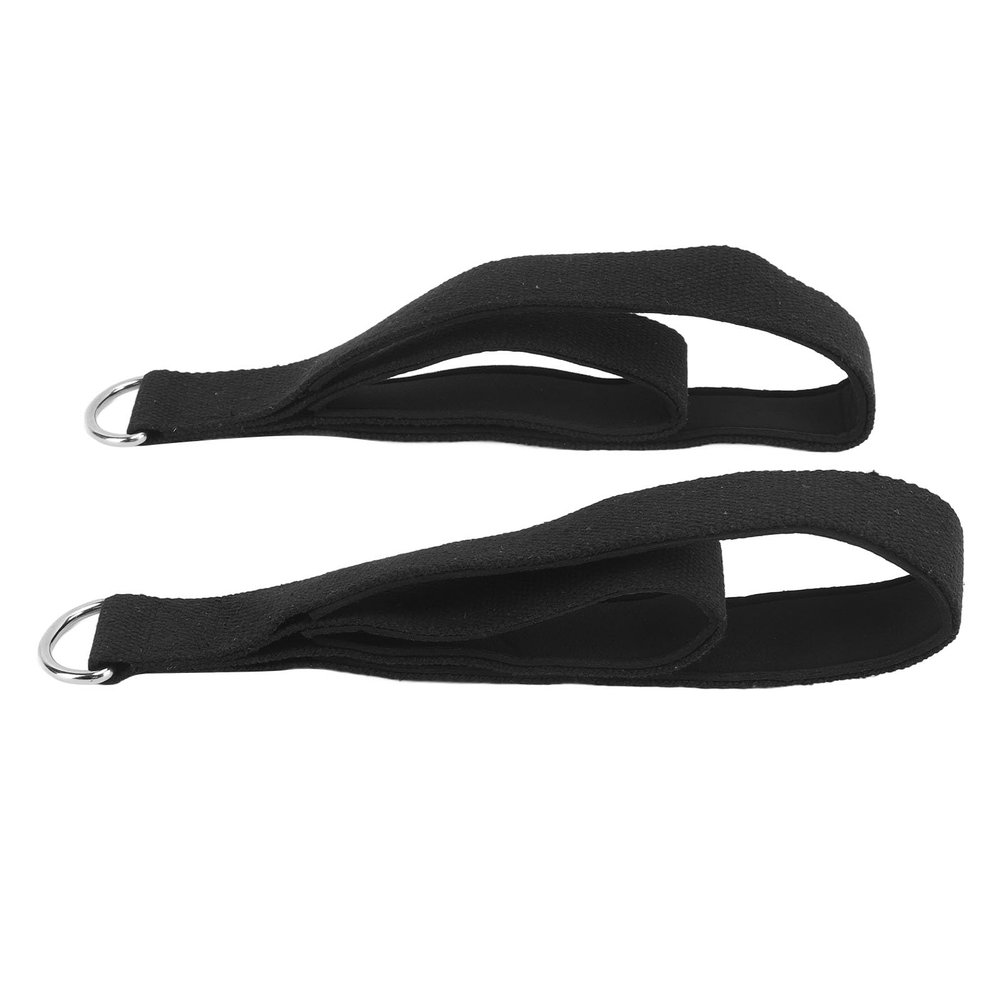 2PCS Pilates Straps, Double Loop Straps Pilates for Reformer,D-Ring Straps Double Loops Padded Yoga Exercise Straps Pilates Accessories for Home Gym Workout