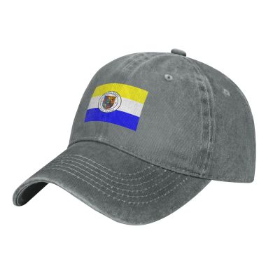 LIFANGMI Orange County Flag Baseball Cap for Men Women Hats Adjustable Vintage Cowboy Hat Sun Hat