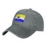 LIFANGMI Orange County Flag Baseball Cap for Men Women Hats Adjustable Vintage Cowboy Hat Sun Hat view 1