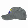 LIFANGMI Orange County Flag Baseball Cap for Men Women Hats Adjustable Vintage Cowboy Hat Sun Hat view 3