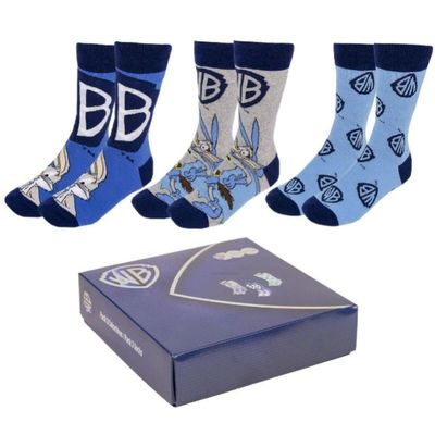 CERD Socks Brand Model Set 3 Socks 100th Anniversary Warner Adult