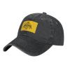LIFANGMI Flag of The Greek Orthodox Church Baseball Cap for Men Women Hats Adjustable Vintage Cowboy Hat Sun Hat Black view 1