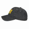 LIFANGMI Flag of The Greek Orthodox Church Baseball Cap for Men Women Hats Adjustable Vintage Cowboy Hat Sun Hat Black view 3