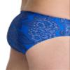 ARENA Mens Swim Brief Hydrangea Bouquet Team Print MaxLife Athletic Swimwear Professional Training Swimsuit Sports Bathing Suit, Team Royal, US Size 26 view 4