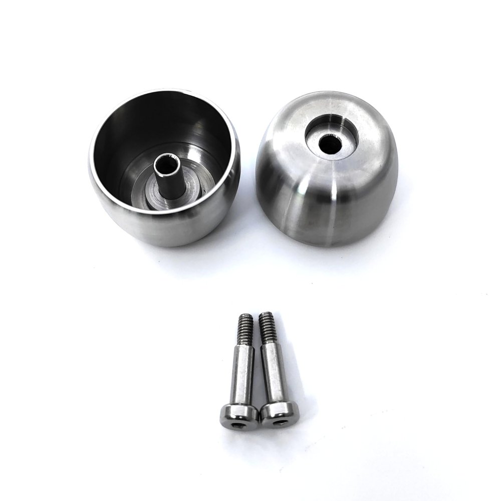 KEBEILEE CNC Stainless steel training wheel For LOSI Promoto MX 1/4 LOS264003