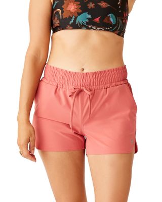 Carve Designs Bali Shorts for Women - Quick Dry Active, Board Shorts, Swimming Shorts with Snap Closure & Pockets