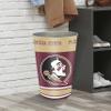 FANMATS 34776 Florida State University Wastebasket | Maroon | 15"x10.5"x10.5" | Primary Logo view 2