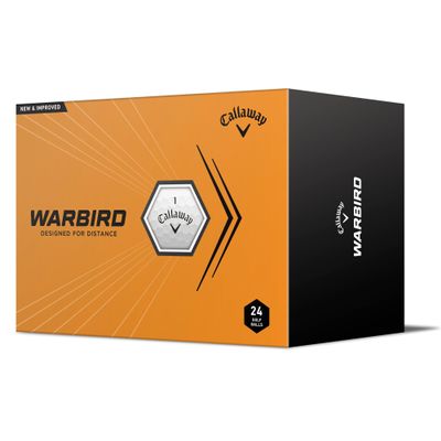 Callaway Golf Warbird Golf Balls (2023 Version, White, 24 Ball Pack), 1 Set