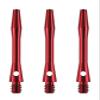 US Darts RED Aluminum Dart Shafts - 3 Sets (9 shafts), 2ba Dart Ex-Short + O'rings - 1 1/4in view 1