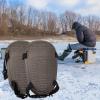 1 Pair Ice Fishing Knee Pads Perfect Winter Outdoors On Ice Knee Warm Protector Kneecap Guard Elastic Knee Pad Support Wrap Eva Knee Pads Knee Protector For Women Men For Work Gardening Ice Skating view 4