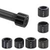 Bicycles Frame Thru Axles Screw Nut Road Bike Fork Quick Release Nut Axles Cap Bike Hubs Tube Shaft Skewer Cap Bicycles Thru Axles Nut view 3
