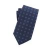 Pirlim Men's Luxury Floral Pattern Jacquard Woven Flower Tie, Paisley Silk Formal Wedding Polka Dot Neckties for Groomsmen (Floral Navy Blue) view 3