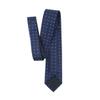 Pirlim Men's Luxury Floral Pattern Jacquard Woven Flower Tie, Paisley Silk Formal Wedding Polka Dot Neckties for Groomsmen (Floral Navy Blue) view 4
