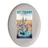 Amsterdam Netherlands Design C Souvenir Flying Disc 4-Pack