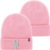 47 MLB Kelly Green Primary Logo Clean Up Adjustable Strap Hat Cap, Adult One Size Fits All (US, Alpha, One Size, New York Mets Rose Pink)
