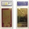 1996-97 Michael Jordan SKYBOX EX-2000 Credentials Gold Card Red - Graded GEM Mint 10 view 1
