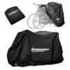 Kilimanjaro Bicycle Cover for 2 Bikes  Heavy Duty Ripstop Outdoor Bike Storage with UV Protection, Dual Lock Positions, Drawstrings & Buckles  Includes Storage Bag  910536ECE view 1