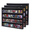 Nice C 36 Graded Sports Card Display Case, Baseball Card Display Case, Trading Card Display Case Football Cards, 98% UV Protection, Acrylic, Lockable (Horizontal 3 Pack) view 1