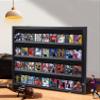 Nice C 36 Graded Sports Card Display Case, Baseball Card Display Case, Trading Card Display Case Football Cards, 98% UV Protection, Acrylic, Lockable (Horizontal 3 Pack) view 2