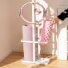 FEITJMMW Exercise Equipment Storage Rack Yoga Mat Fitness Equipment Organizing Basket Home Dumbbell Foam Shaft Sandwich Shelf view 2