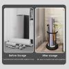 FEITJMMW Yoga Mat Organizer Fitness Mat Placement Foam Shaft Sports Equipment Shelf Home Racket Organizer view 2