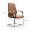 WAOCEO Office Chair Simple Modern Office Chair Study Chair Luxury Swivel Chair Office Can Lift Office Furniture Desk Chairs (Color : Black) view 2