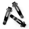 1PC Deep Carry Pocket Clip Fits for Benchmade Bugout 535, CNC Stainless Steel Back Clip Black view 4
