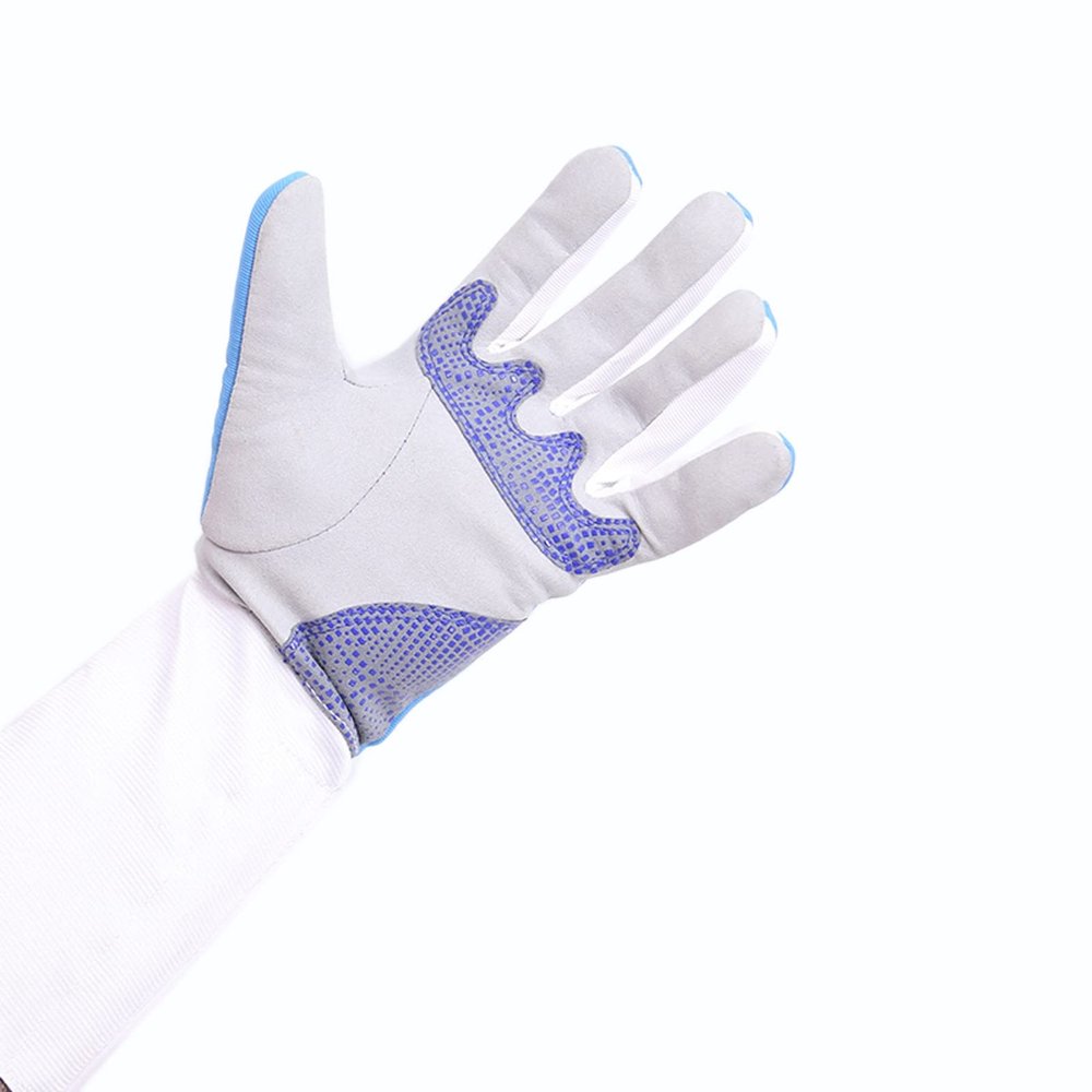 Fencing Gloves Fencing Training Equipment Breathable/Non-Slip/wear Resistance for Adult Kids Fencing Training/Contest (Thickness : Left Hand, Size : 11#)