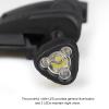 LEESEN Tactical Helmet Light, Airsoft Survival Signal Light Suitable for Helmets or Any molle System - with ARC Guide Rails Helmet Light Mount & Installation to MOLLE Components view 3