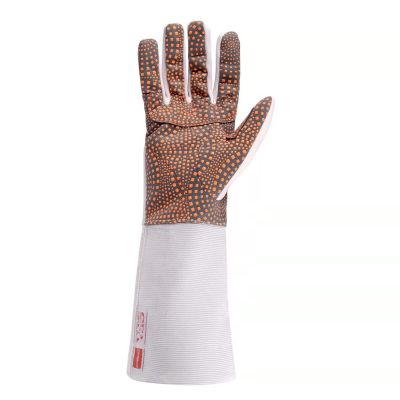 Fencing Training Gloves Fencing Training Equipment Non-Slip/wear Resistance Fencing Gloves for Fencing Training (Thickness : Brown(Right Hand), Size : XX-Small)