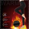 Canbebig Fleece Lined Leggings for Women Winter Thicken Warm High Waisted Thermal Tights Casual Tummy Control Sherpa Legging Black view 3