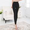 Canbebig Fleece Lined Leggings for Women Winter Thicken Warm High Waisted Thermal Tights Casual Tummy Control Sherpa Legging Black view 4