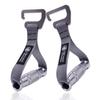 J Bryant Fitness Resistance Band Exercises Handles Heavy Duty Metal Gym Handles Stainless Steel Large Size Hook for Wide Pull Up Resistance Band Training Home Workout Fitness Equipment view 1