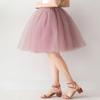 AiberLisha Midi Length Princess Tulle Tutu Skirt for Prom Party Dusty Rose L view 3