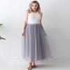 AiberLisha Womens A line Maxi Princess Tulle Tutu Skirt for Prom Party Grey 4XL view 3