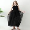 AiberLisha Womens A line Maxi Princess Tulle Tutu Skirt for Prom Party Black 5XL view 4