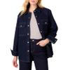 Amazon Essentials (Demi's Pick) Women's Oversized-Fit Heavyweight Denim Shirt Jacket, Rinse Wash, Medium view 1