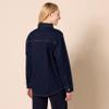 Amazon Essentials (Demi's Pick) Women's Oversized-Fit Heavyweight Denim Shirt Jacket, Rinse Wash, Medium view 2