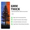 nuveti Yoga Mat Print Extra Thick TPE Non Slip Fitness Exercise Mat with Carrying Bag,72"x24" Extra Thick 6MM Exercise & Workout Mat for Yoga, Pilates Fitness and Floor Exercises view 4