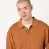 Amazon Essentials Men's Relaxed-Fit Knit Polo Sweater, Caramel, Medium view 3