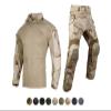 Elite Tribe Airsoft bdu Tactical Uniform Combat Gen3 Suit Shirt Pants (DCU, Large) view 1