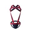 Mens Harness Sport Shoulder Strap with Jock Strap Fitness One-piecs Mens Harness with Jockstrap Bodysuit (red, XL) view 2