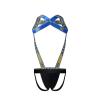 Mens Harness Sport Shoulder Strap with Jock Strap Fitness One-piecs Mens Harness with Jockstrap Bodysuit (blue, XL) view 4