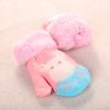 Holiberty Toddler Kids Warm Winter Gloves Cute Infant Baby Boys Girls Thick Fleece Lined Full Finger Ski Snow Gloves Mittens (Pink Reindeer, Age 0-3 Years) view 2