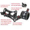 Archery Compound Bow Sight Aluminum Alloy 0.019" Fiber Optic 1/2 Pin Bow Sight Micro-Adjustable Aim Sight Toolless Quickset with Sight Light Compound Bow Accessory (Bow Sight with 8 Lens/2 pin) view 3