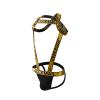 Mens Harness Sport Shoulder Strap with Jock Strap Fitness One-piecs Mens Harness with Jockstrap Bodysuit (yellow, L) view 1