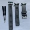 INF Sport Silicone Band for Suunto D4 / D4i, Classic Replacement Soft WristBand for Suunto D4 / D4i Novo Watch, Fits 5.7 inches-8.6 inches (145mm-220mm) Wrist Grey view 3