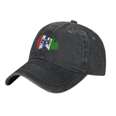 LIFANGMI Flag Map of Novosibirsk Oblast Baseball Cap for Men Women Hats Adjustable Vintage Cowboy Hat Sun Hat Black