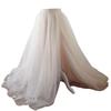 EllieHouse Split Long Floor Length Tulle Skirt for Prom Party Evening Light Ivory 3XL view 1
