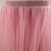 EllieHouse Split Long Floor Length Tulle Skirt for Prom Party Evening Dusty Pink XXL view 4